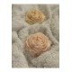 Pinterest Şakayık Mum 2’li Set, Gül Mum