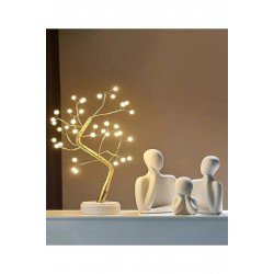 Beyaz Tek Çocuklu Aile Dekoratif Obje Biblo