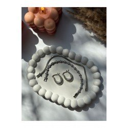 Pinterest Beton Bubble Beyaz Sunumluk Tabak