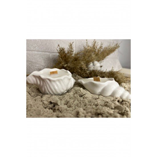 PİNTEREST DENİZ KABUĞU MUM ( 2'Lİ )