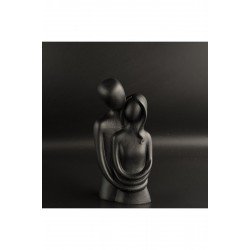 Pinterest Sarılan Çift Siyah Pinterest Heykel / Büst / Biblo