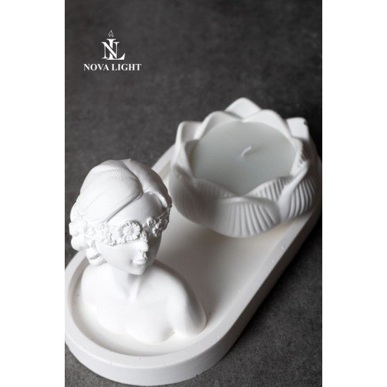 Özel Tasarım Biblo Ve Lotus Tealight