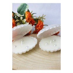 Istiridye Mum Nişan Söz Düğün Özel Gün Nikah Hediyelik Etiketli 15 Adet