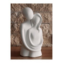 Sarılan Çift Biblosu, Aşıklar Büstü, Sarılan Sevgililer, Sarılan Çift Beyaz.