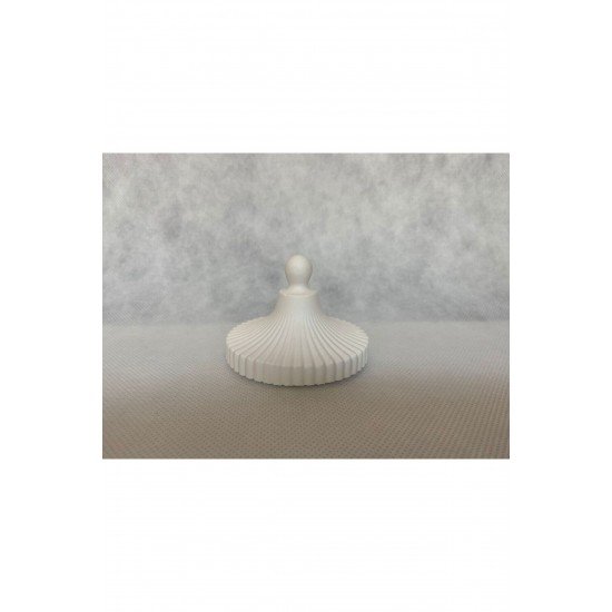 Pinterest Krem Renk Özel Tasarım Kokulu Mum ve Vazo Üçlü Aksesuar Seti