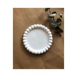 PİNTEREST DEKORATİF TAKI TABAĞI /BUBBLE TABAK /İSKANDİNAV /BALONCUK TABAK /BEYAZ