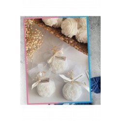 Soya Mumlu Şakayık Gül Hediyelik (10 adet)