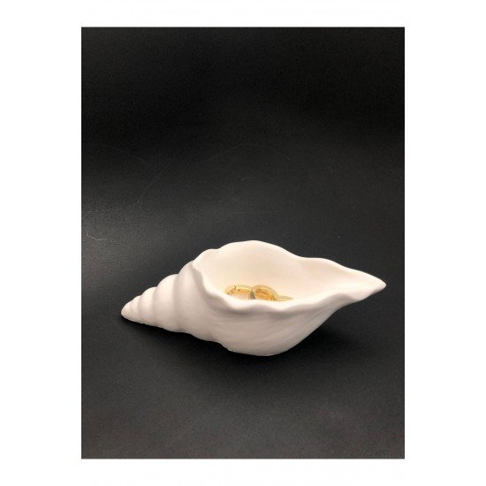 Deniz Kabuğu Tabak - Takı Tabağı