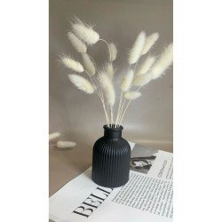 Pinterest Çizgili Dekoratif Siyah Vazo Aksesuar Vazo