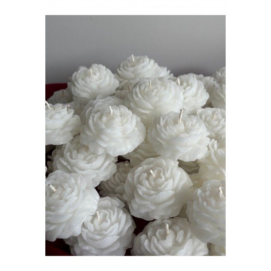 Pinterest 50 Adet Şakayık Mum Nişan,Düğün,Kına Hediyelik