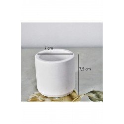 Pinterest Beton Saksı 3 Lü Set Sukulent Beton Kaktus Saksısı Saksi %100 El Yapımı Dekoratif Saksı