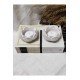 Lotus Mumluk Beyaz Dekoratif Mumluk Tealight Mumluk 2 Adet. (mumlar Fiyata Dahil Değildir)