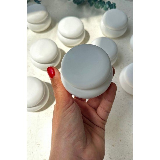 Kişiye Özel Etiketli Yuvarlak Mum – Parafin Mum 20 Adet | Söz Nişan Nikah Bebek Mevlüt Hediyelik