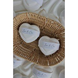 Kalp Şeklinde Taş Mum Hediyelik – Parafin Mum – Söz Nişan Nikah ve Özel Günler İçin (20’li Set)