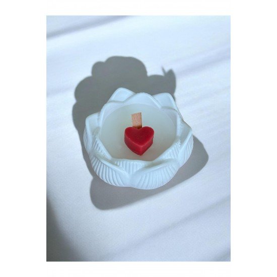 Lotus Dekoratif Mumluk - Mum Dahil - Hediyelik