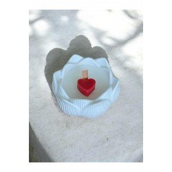 Lotus Dekoratif Mumluk - Mum Dahil - Hediyelik