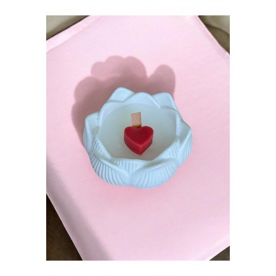 Lotus Dekoratif Mumluk - Mum Dahil - Hediyelik