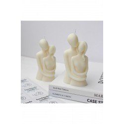 Bernamiofficial Sarılan Çift Şeklinde Mum