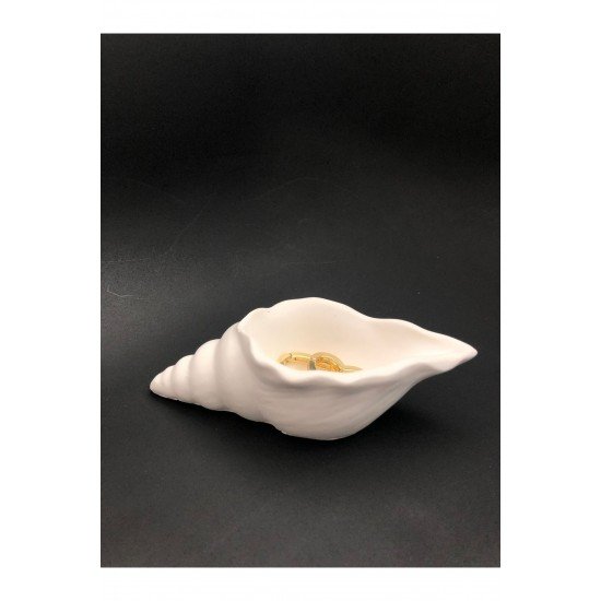 Deniz Kabuğu Tabak - Takı Tabağı