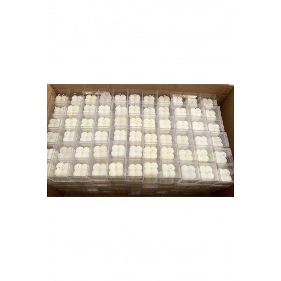 25 Adet Mika Kutulu Mini Bubble Mum