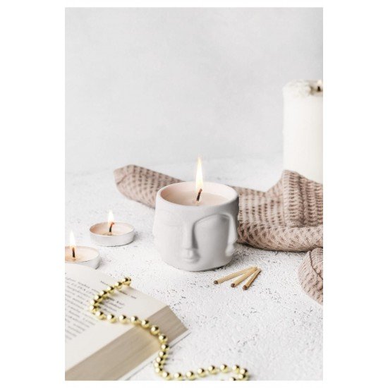 Dekoratif Vazo Mumluk Lavanta Kokulu Mum