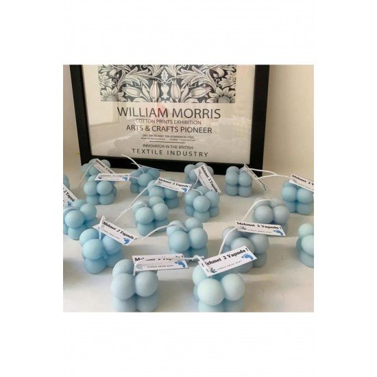 10 Hediyelik Mini Bubble Mum