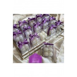 Concept Desing Tasarım Nişan Kına Nikah Düğün Sünnet Hediyelik Dağıtmalık Bubble Mum 25 Adet