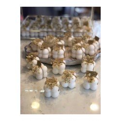 Bernami Özel Süs Mumluk Nişan Söz Hediyelik 25adet